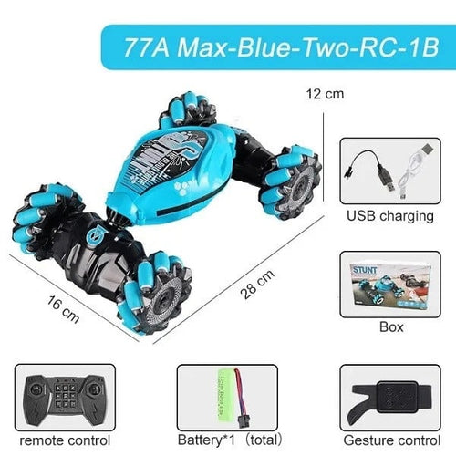 Load image into Gallery viewer, Gesture Sensing RC Stunt Car With Light &amp; Music
