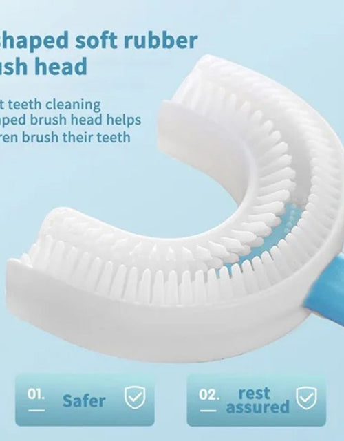 Load image into Gallery viewer, Kids U-Shaped Toothbrush
