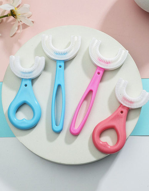 Load image into Gallery viewer, Kids U-Shaped Toothbrush
