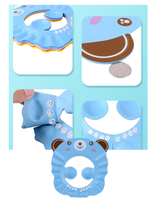 Load image into Gallery viewer, Shower Cap &amp; Ear Protectors for Kids
