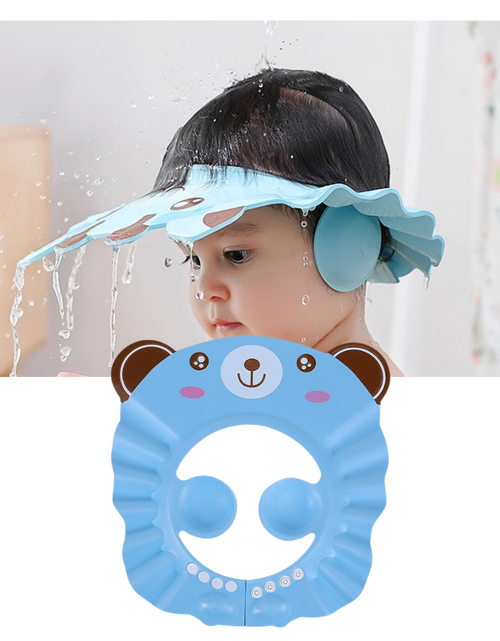 Load image into Gallery viewer, Shower Cap &amp; Ear Protectors for Kids
