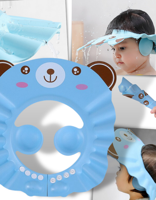 Load image into Gallery viewer, Shower Cap &amp; Ear Protectors for Kids
