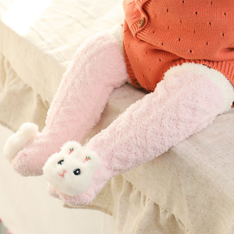 Baby Fluffy Fuzzy Slipper Socks