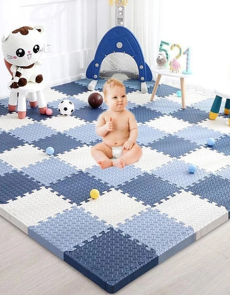 PuzzleMat™ - Baby Play Mat Interlocking Puzzle Mat - 18 pcs