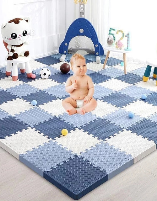 Load image into Gallery viewer, PuzzleMat™ - Baby Play Mat Interlocking Puzzle Mat - 18 pcs
