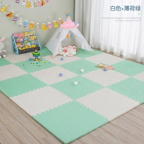 Load image into Gallery viewer, PuzzleMat™ - Baby Play Mat Interlocking Puzzle Mat - 18 pcs
