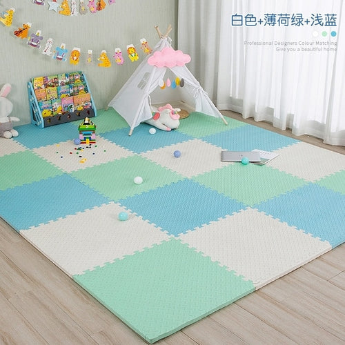 Load image into Gallery viewer, PuzzleMat™ - Baby Play Mat Interlocking Puzzle Mat - 18 pcs
