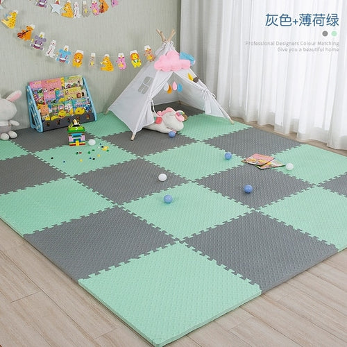 Load image into Gallery viewer, PuzzleMat™ - Baby Play Mat Interlocking Puzzle Mat - 18 pcs
