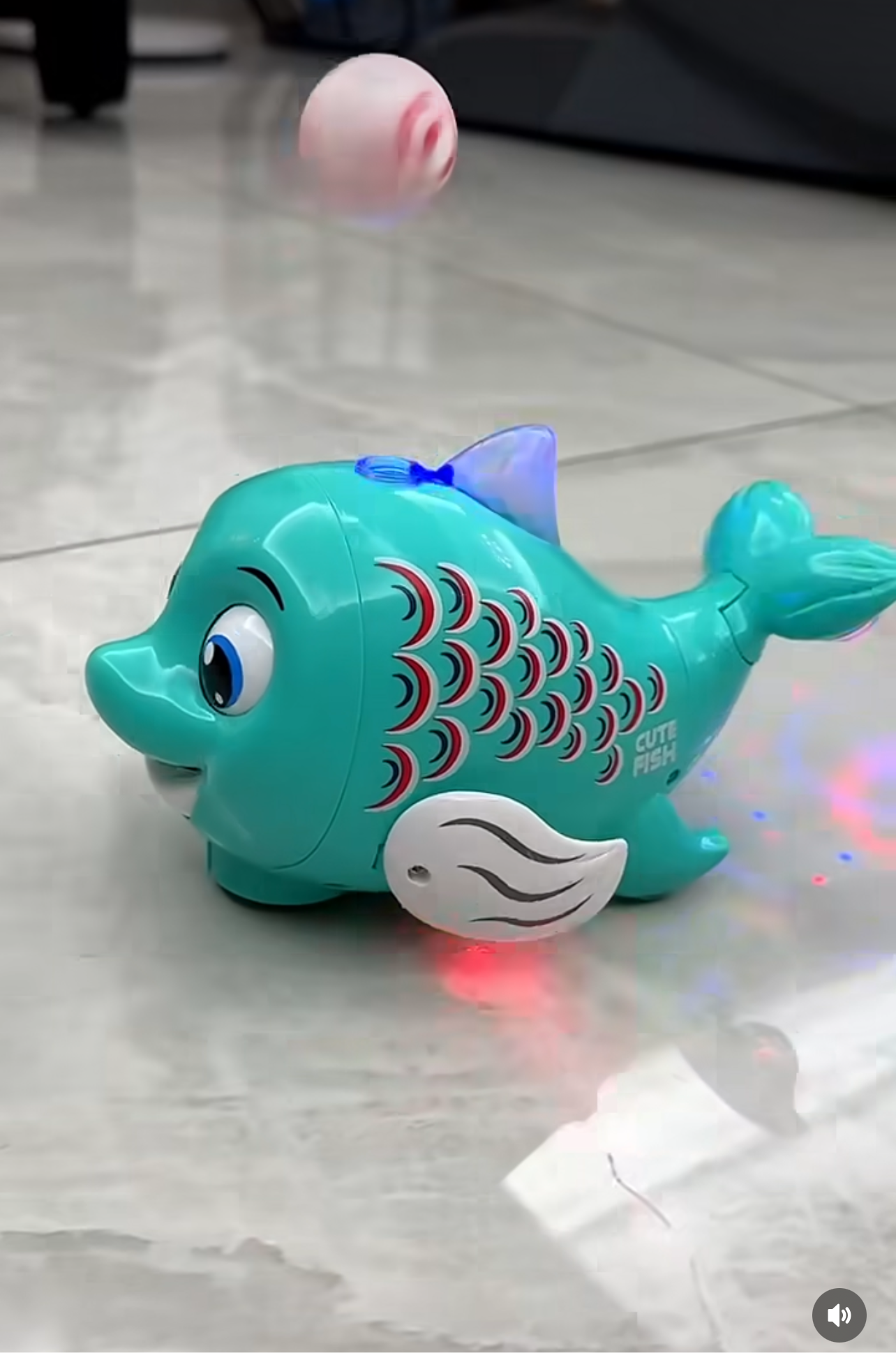 Dolphin Floating Ball with Light and Sound