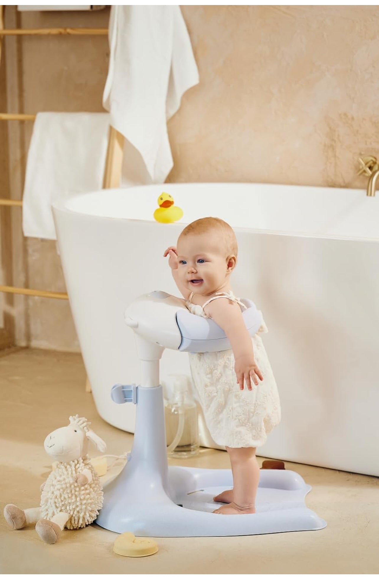 HUGFEEL Baby Shower Stand & Bath Seat 🧸🧼🛁