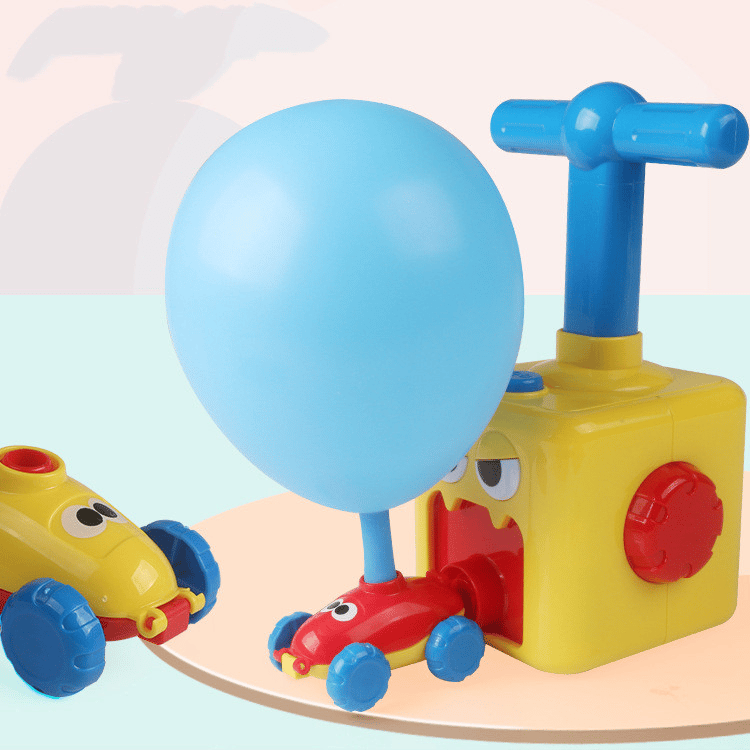 🎁Fun Packed Balloon Car Toy Pump Set🔥