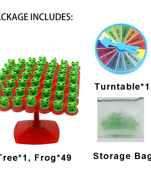 Load image into Gallery viewer, Frogs Balance Tree Kids Toy Parent-child Interaction
