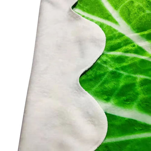 Load image into Gallery viewer, Baby Cabbage Flannel Wrap Blanket
