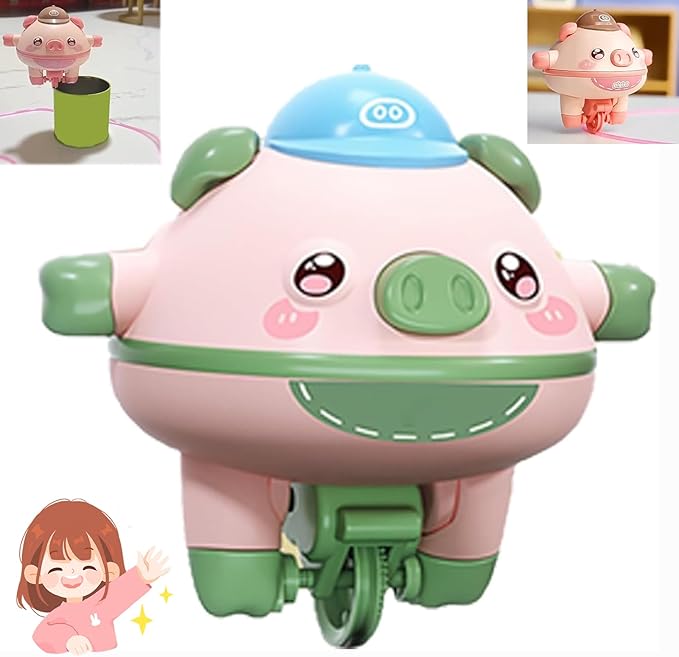 Rope Walking Piglet Toys