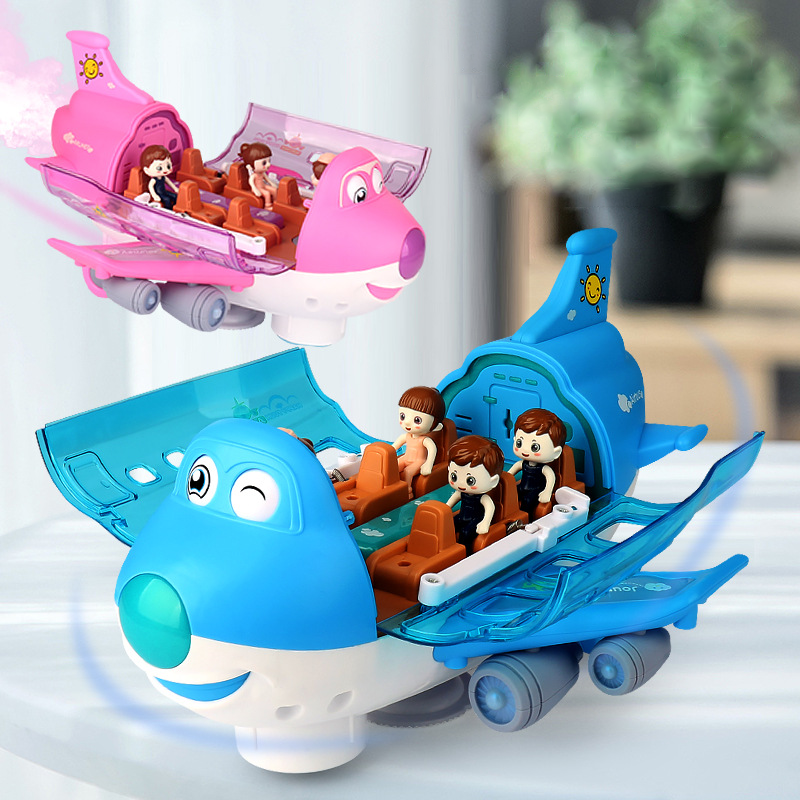 Baby Airplane Toy Musical Toy with Light