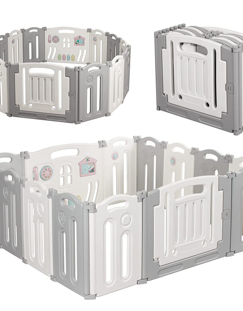 Load image into Gallery viewer, Baby Folding Fence Kids Activity Centre Safety Play Yard
