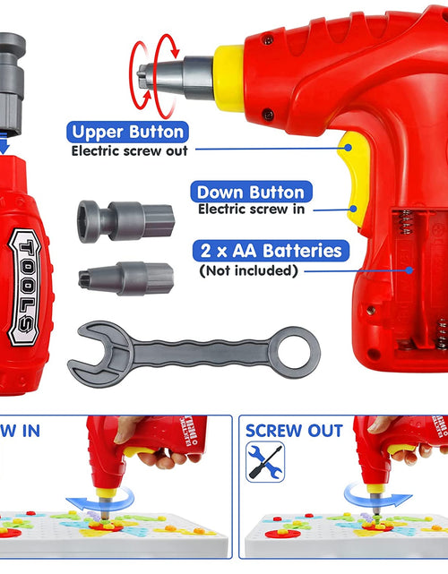 Load image into Gallery viewer, Children Electric Drill Screw Toys Diy Assembly
