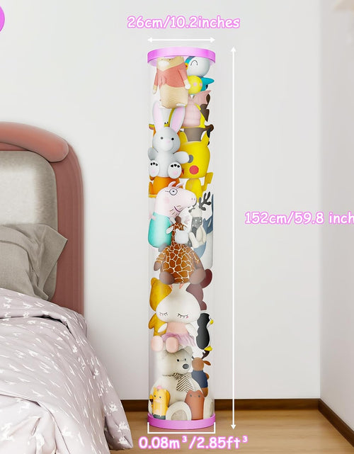 Load image into Gallery viewer, Toy Storage Organizer with Zipper for Kids Room
