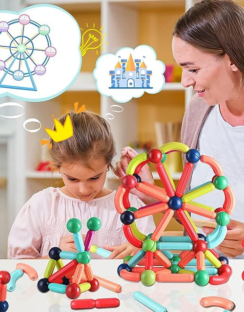 Load image into Gallery viewer, Magic Construction Set Magnetic Balls Stick Building Blocks
