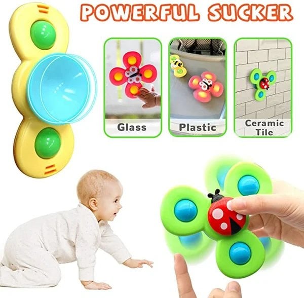 😊Suction Cup Spinner Toys🎁