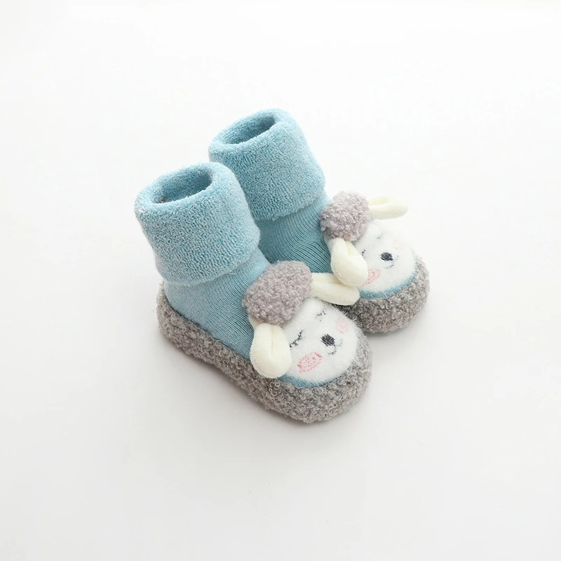 CuddlePaws Plush Cartoon Shoes for Cozy Baby Feet