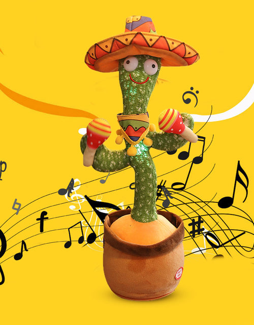 Load image into Gallery viewer, 🔥Dancing &amp; Talking Cactus Cowboy Style Mimicking Toy  🌵
