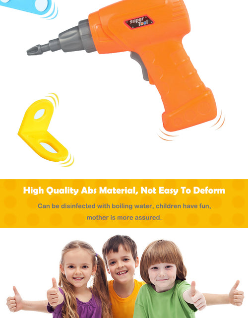 Load image into Gallery viewer, Children Electric Drill Screw Toys Diy Assembly
