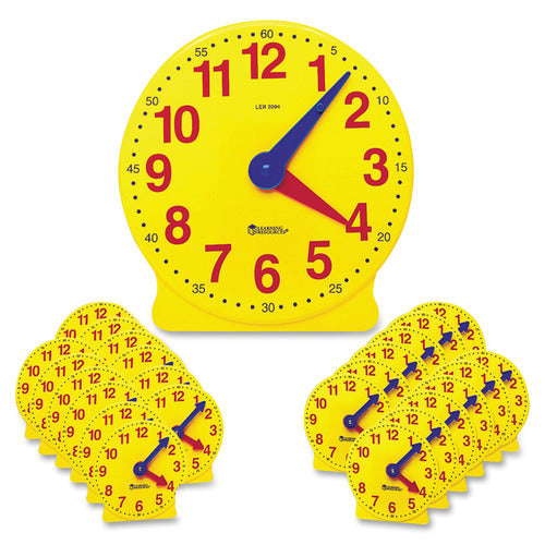 Load image into Gallery viewer, Learning Resources Classroom Clock Kit, Theme/Subject: Learning - Skill Learning
