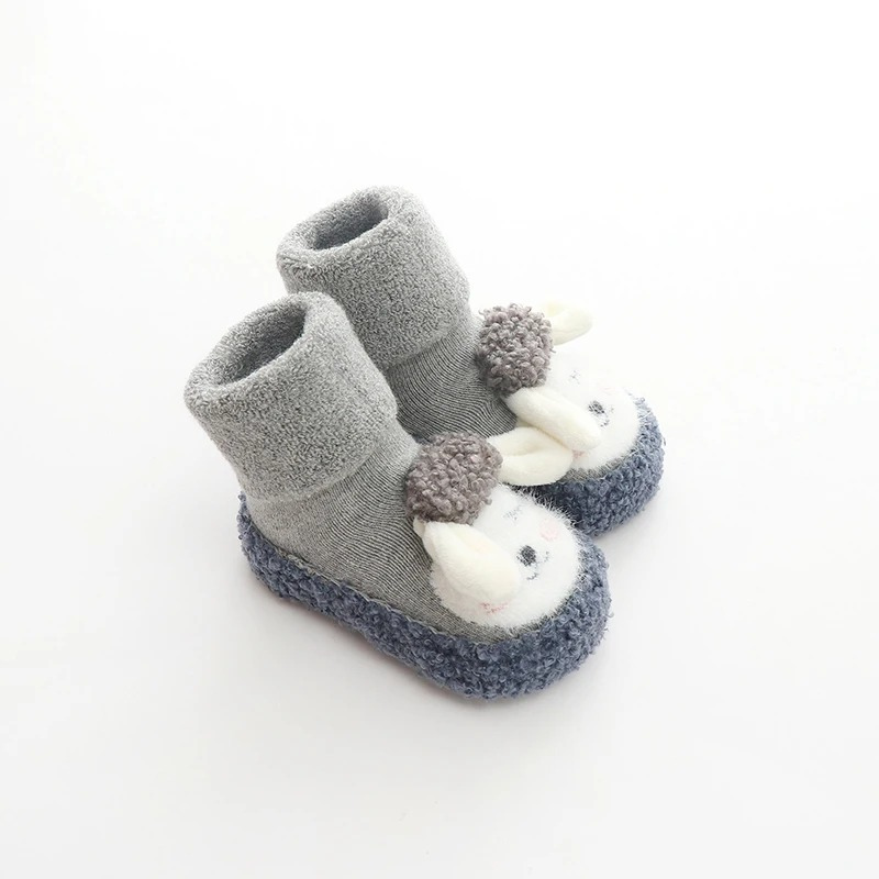 CuddlePaws Plush Cartoon Shoes for Cozy Baby Feet