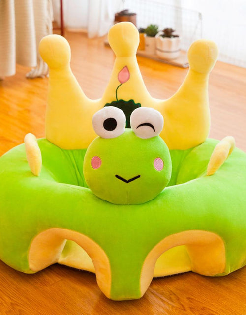 Load image into Gallery viewer, Baby Supportive Cute Plush Sofa Cover Learning to Sit Without Filling Cover Only
