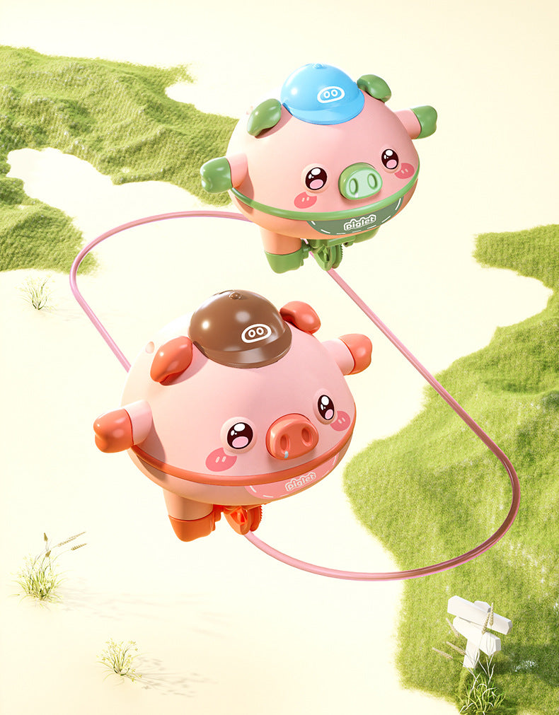 Rope Walking Piglet Toys