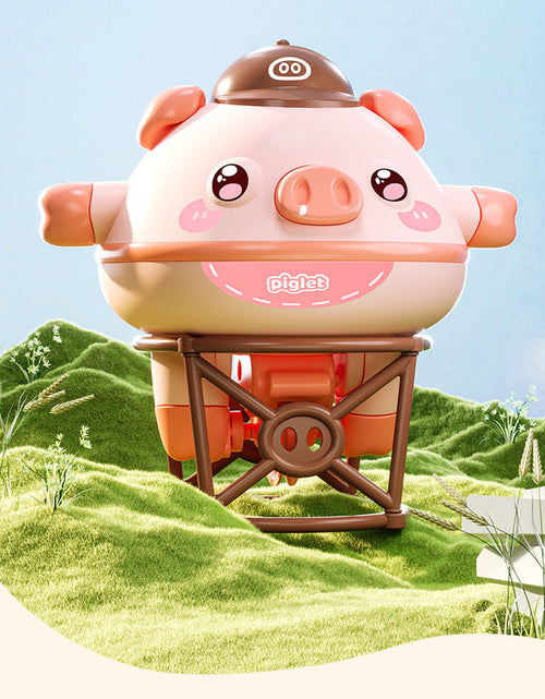 Load image into Gallery viewer, Rope Walking Piglet Toys
