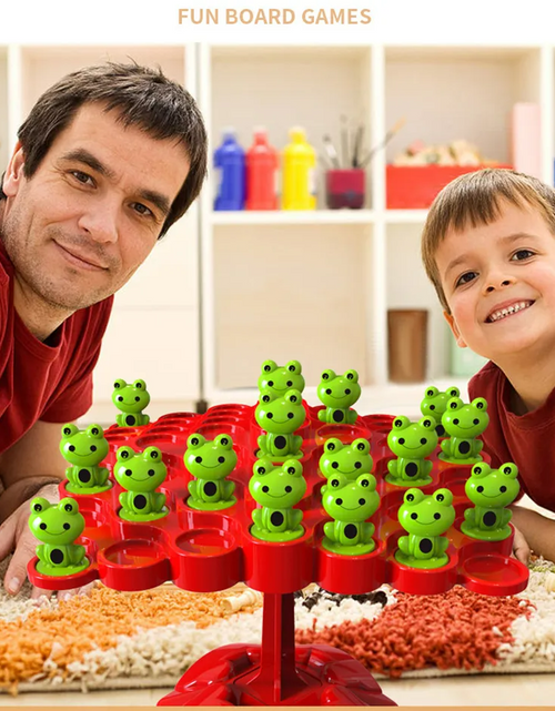 Load image into Gallery viewer, Frogs Balance Tree Kids Toy Parent-child Interaction
