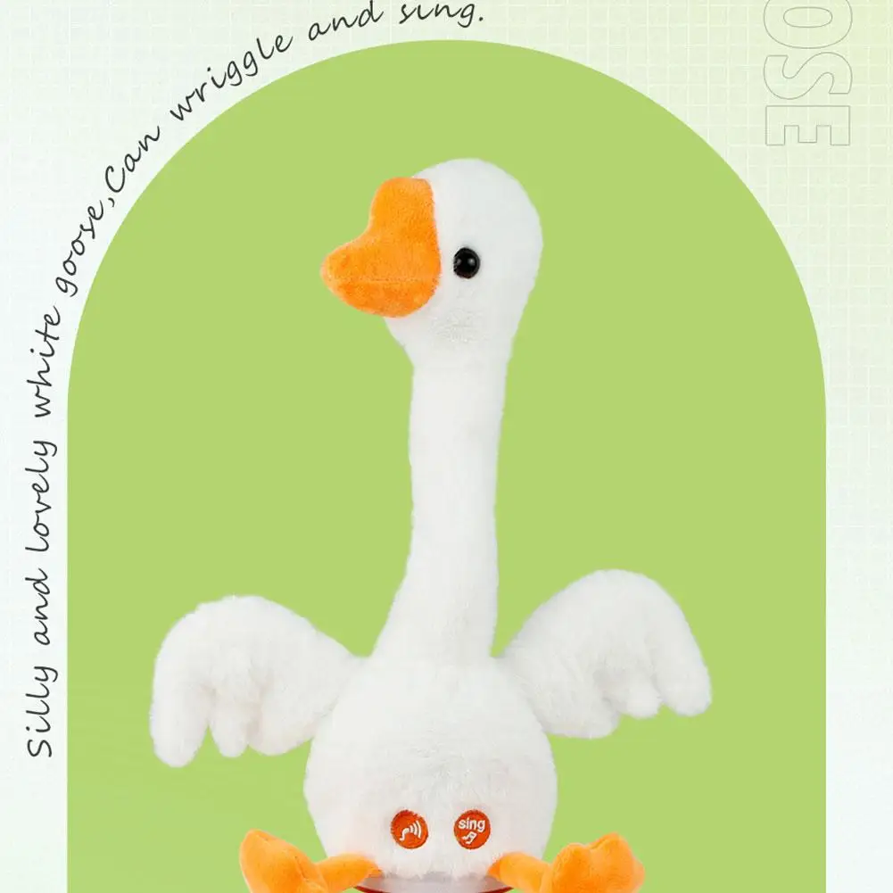 Talking Dancing Duck Plushie Toy