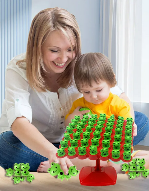 Load image into Gallery viewer, Frogs Balance Tree Kids Toy Parent-child Interaction
