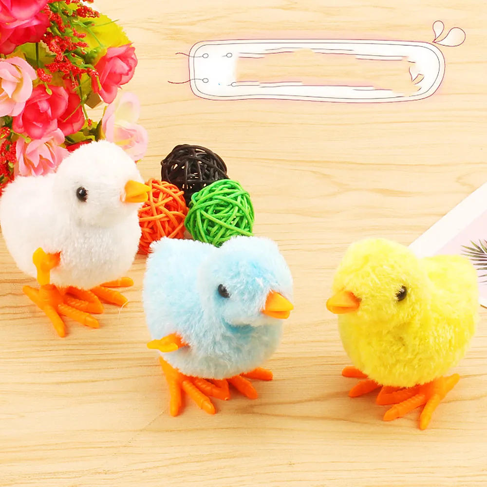 Cute Colorful Jumping Walking Chicks