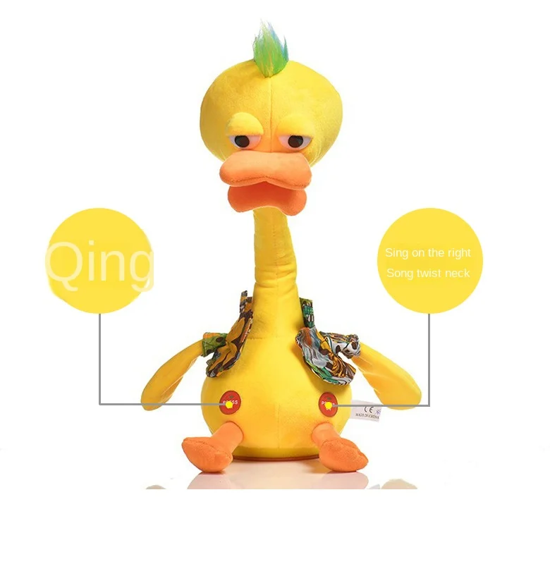 Interactive Dancing Mimicking Duck Toy