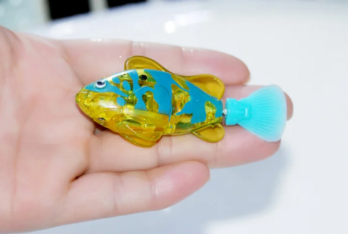 Load image into Gallery viewer, 5Pcs Swimming Robot Fish with LED Light
