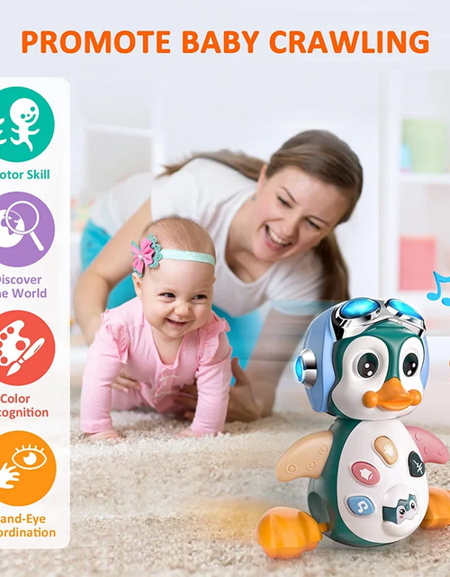 Load image into Gallery viewer, Musical Penguin Infant Moving Walking Dancing Toys
