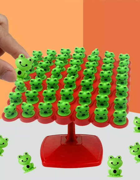 Frogs Balance Tree Kids Toy Parent-child Interaction