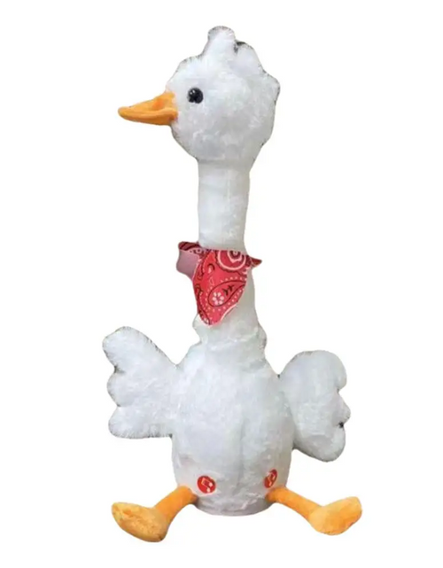 Load image into Gallery viewer, Talking Dancing Duck Plushie Toy
