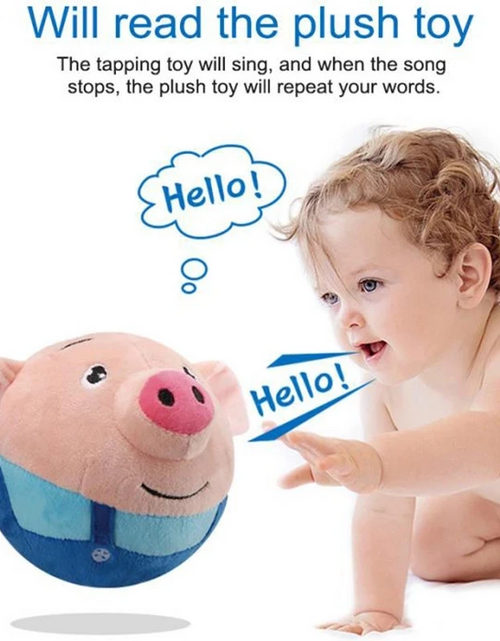 Load image into Gallery viewer, Interactive Piggy Toys Rechargeable Jumping Moving
