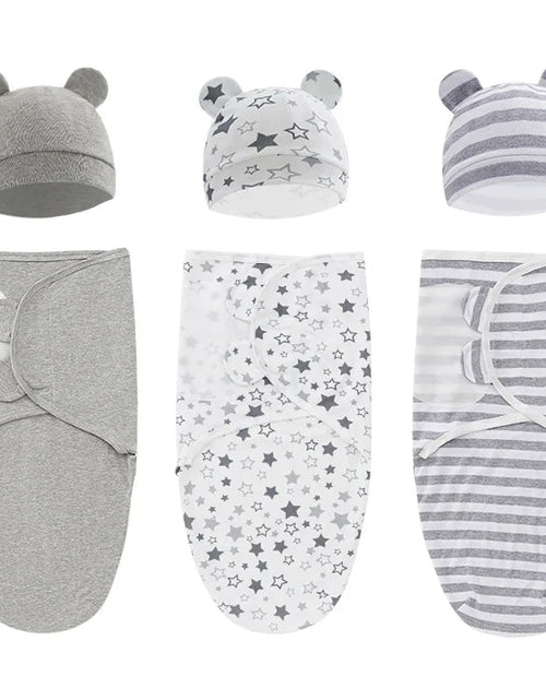 Load image into Gallery viewer, Magically SOFT Baby SWADDLE Set (0-6M)
