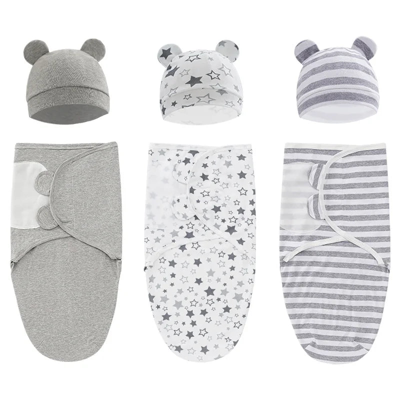 Magically SOFT Baby SWADDLE Set (0-6M)