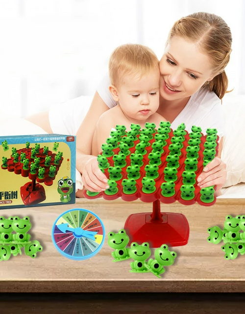 Load image into Gallery viewer, Frogs Balance Tree Kids Toy Parent-child Interaction
