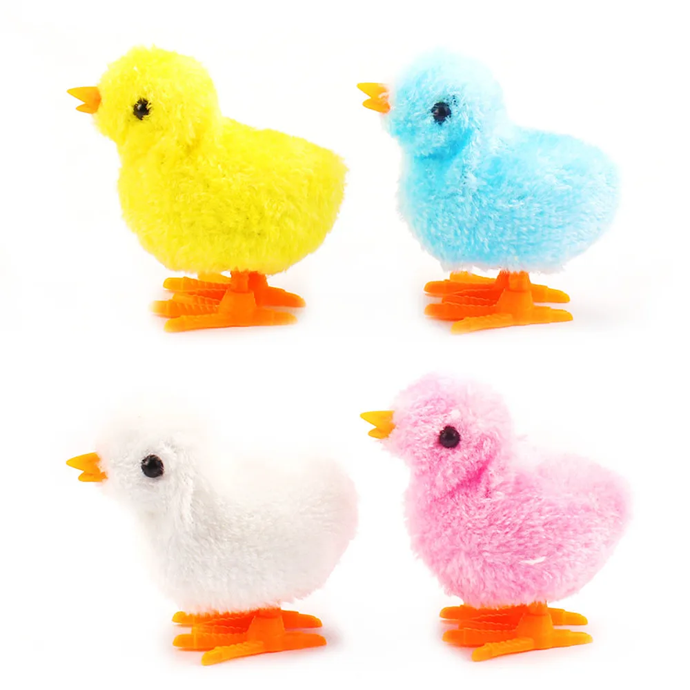 Cute Colorful Jumping Walking Chicks