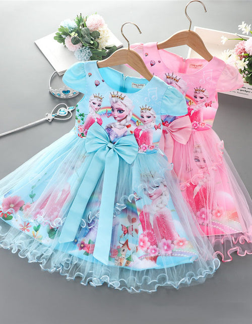 Load image into Gallery viewer, Anna Elsa Princess Party Outfits
