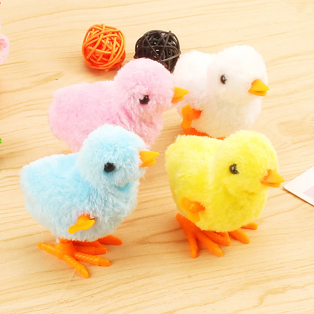 Cute Colorful Jumping Walking Chicks