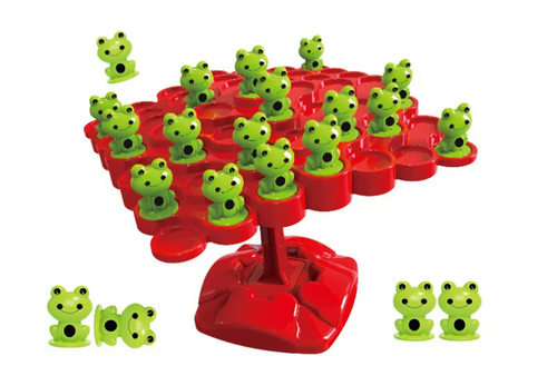 Load image into Gallery viewer, Frogs Balance Tree Kids Toy Parent-child Interaction
