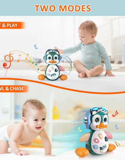 Load image into Gallery viewer, Musical Penguin Infant Moving Walking Dancing Toys
